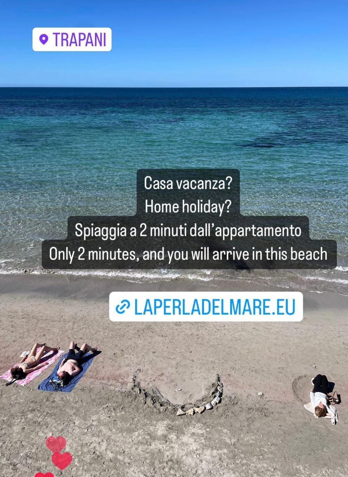 特拉帕尼La Perla Del Mare公寓 外观 照片